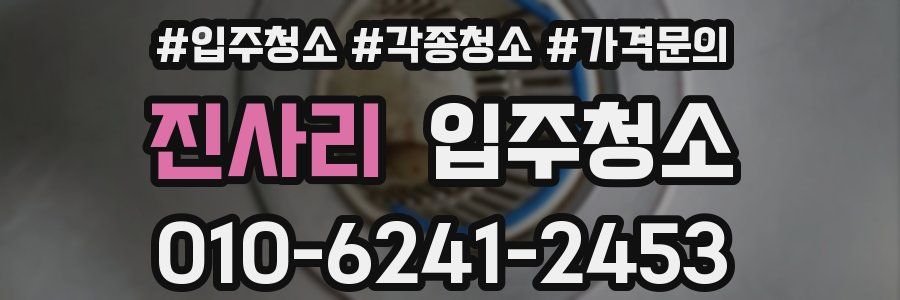 진사리 이사청소