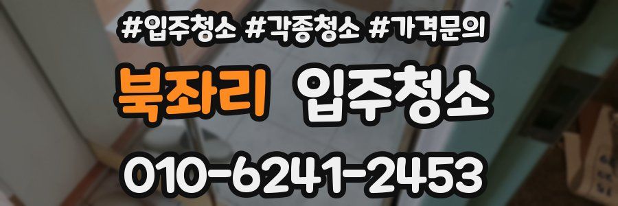 북좌리 이사청소