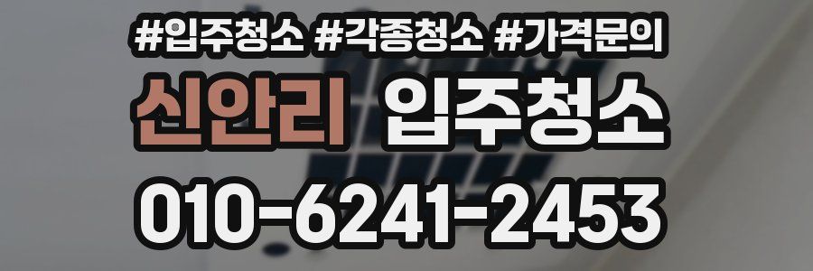 신안리 이사청소