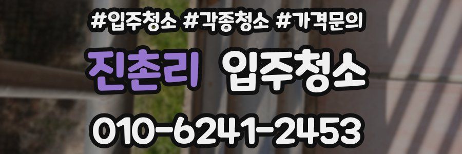 진촌리 이사청소