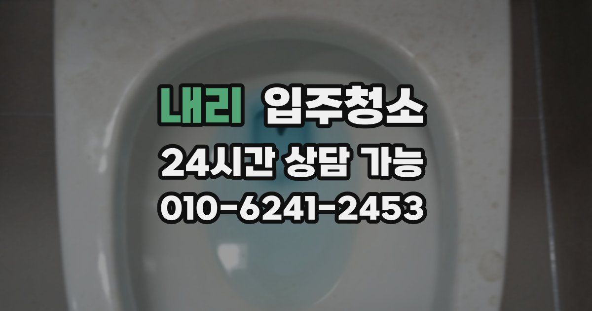 내리 입주청소
