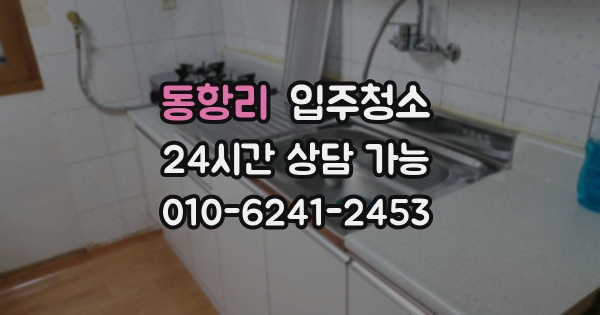 동항리 입주청소