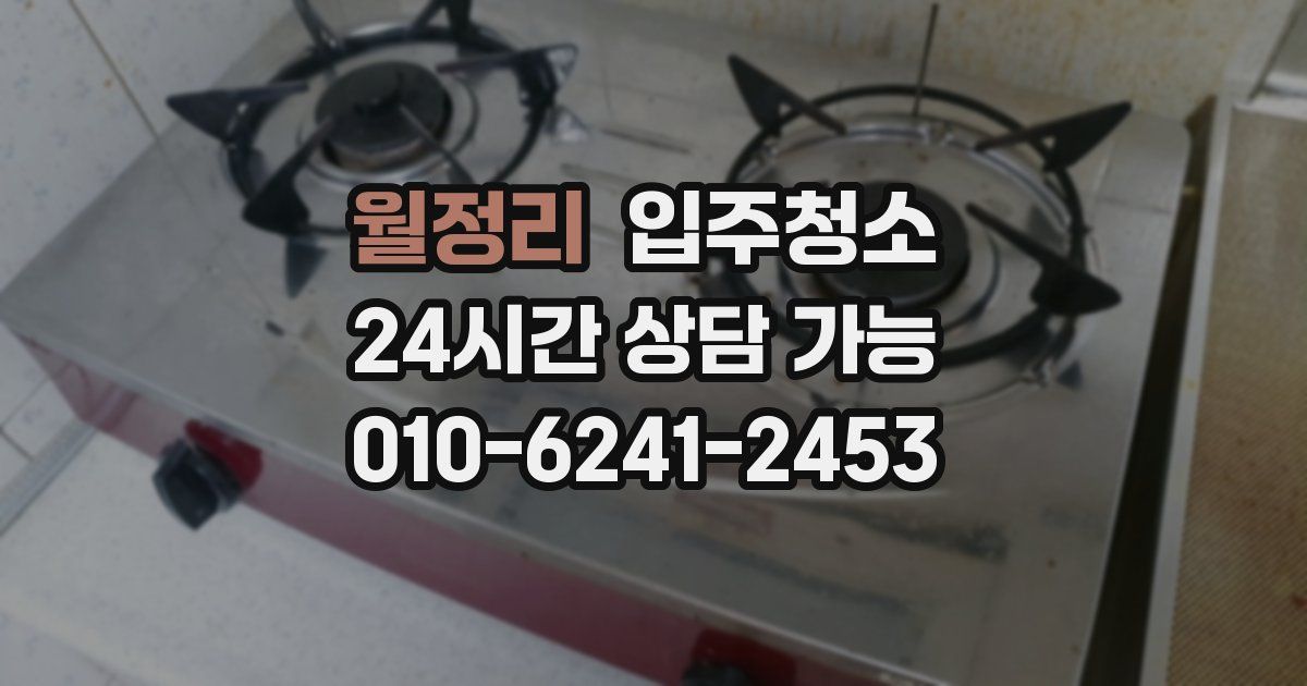 월정리 입주청소