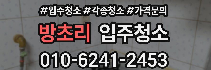 방초리 이사청소