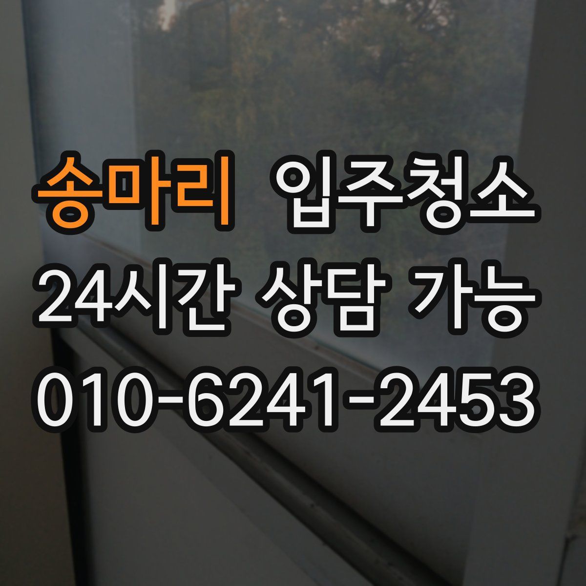 송마리 원룸청소