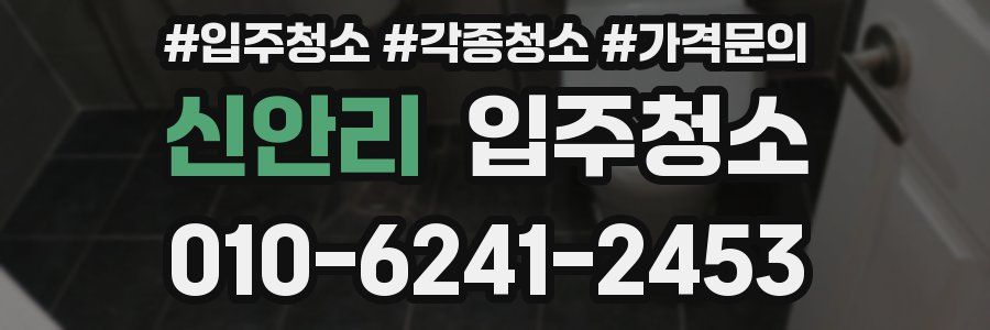 신안리 이사청소