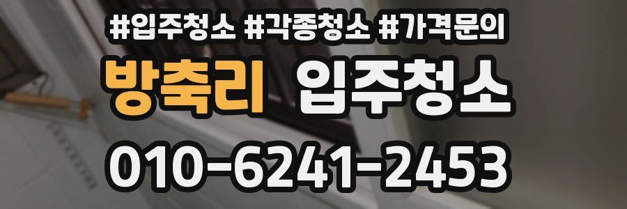 방축리 이사청소