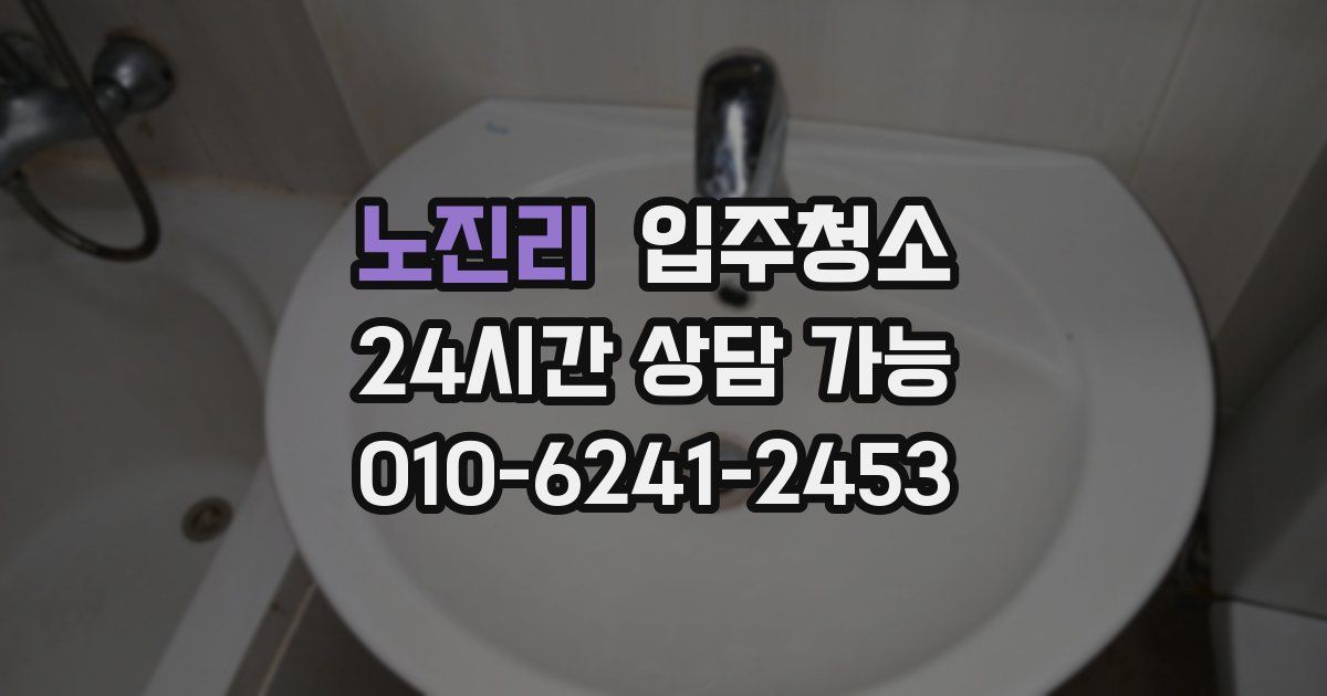 노진리 입주청소