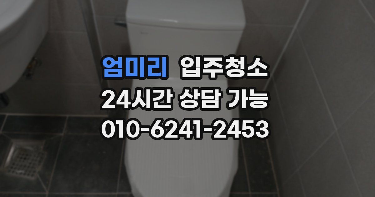 엄미리 입주청소