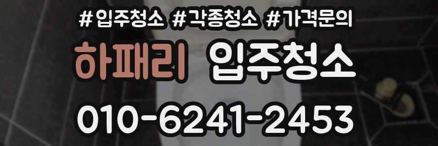 하패리 이사청소