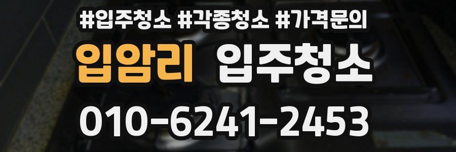 입암리 이사청소