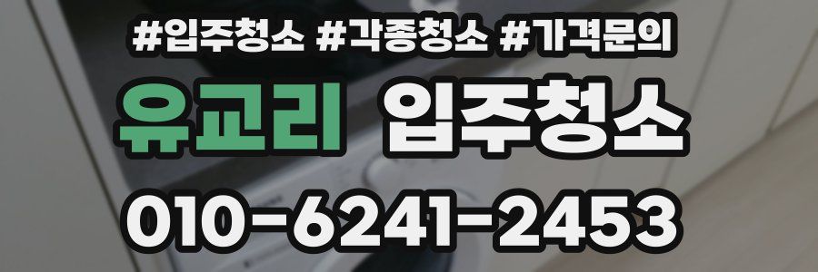 유교리 이사청소