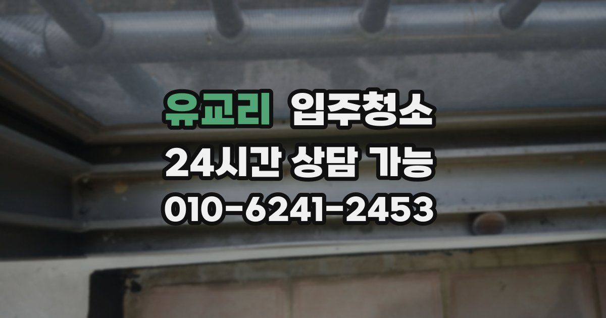 유교리 입주청소