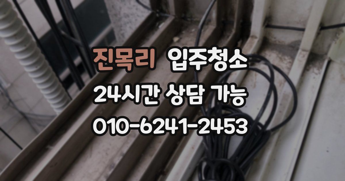 진목리 입주청소