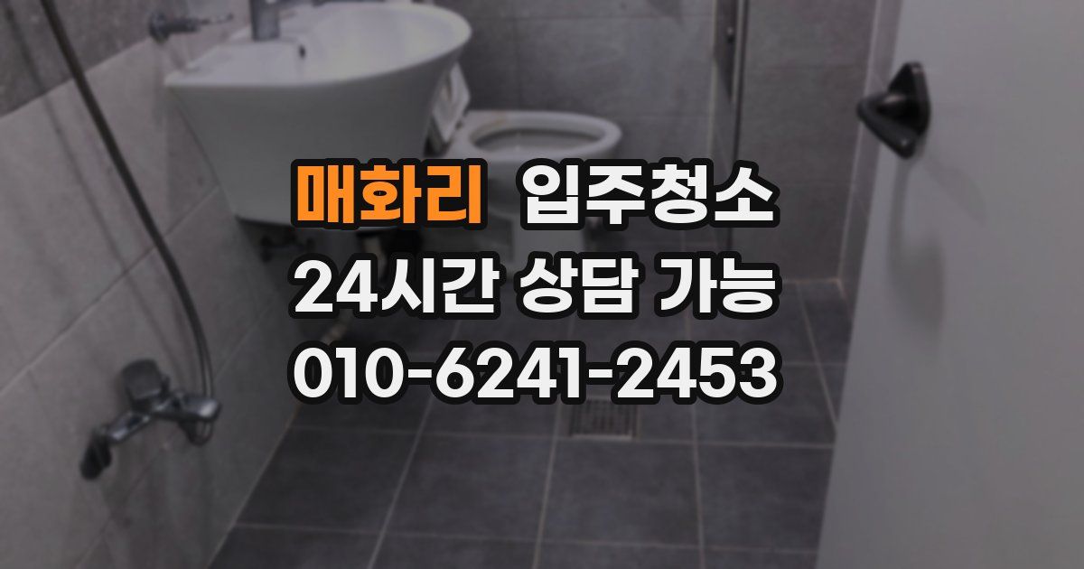 매화리 입주청소