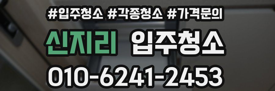 신지리 이사청소