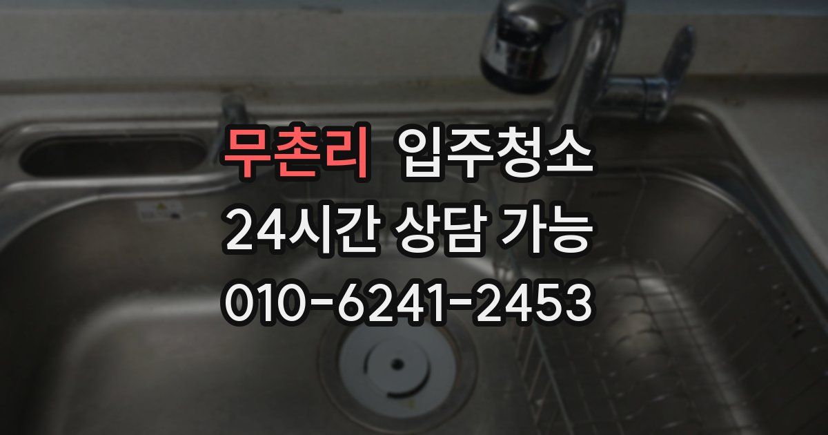 무촌리 입주청소