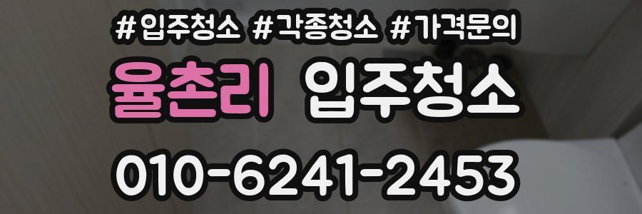 율촌리 이사청소