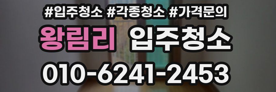 왕림리 이사청소