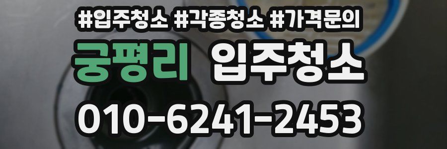 궁평리 이사청소