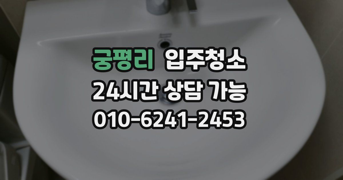 궁평리 입주청소