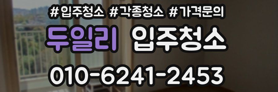 두일리 이사청소