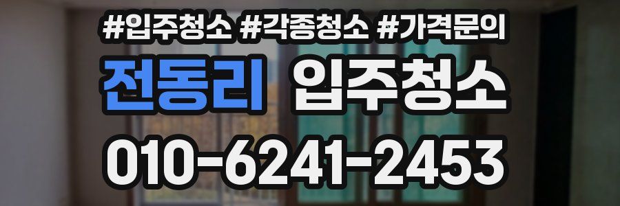 전동리 이사청소