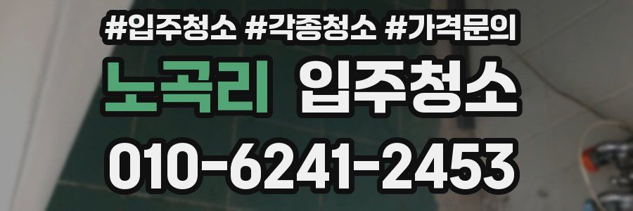 노곡리 이사청소