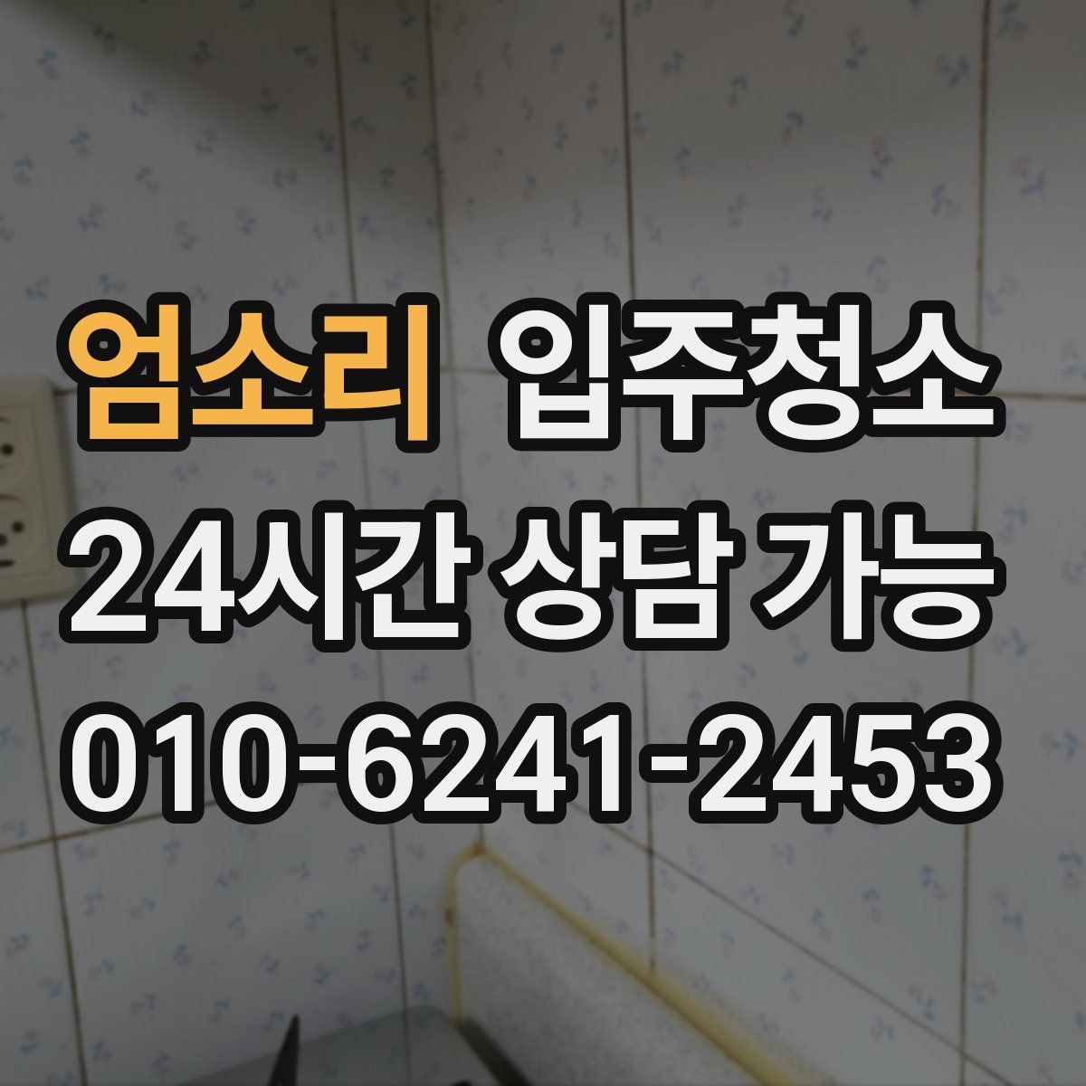 엄소리 원룸청소