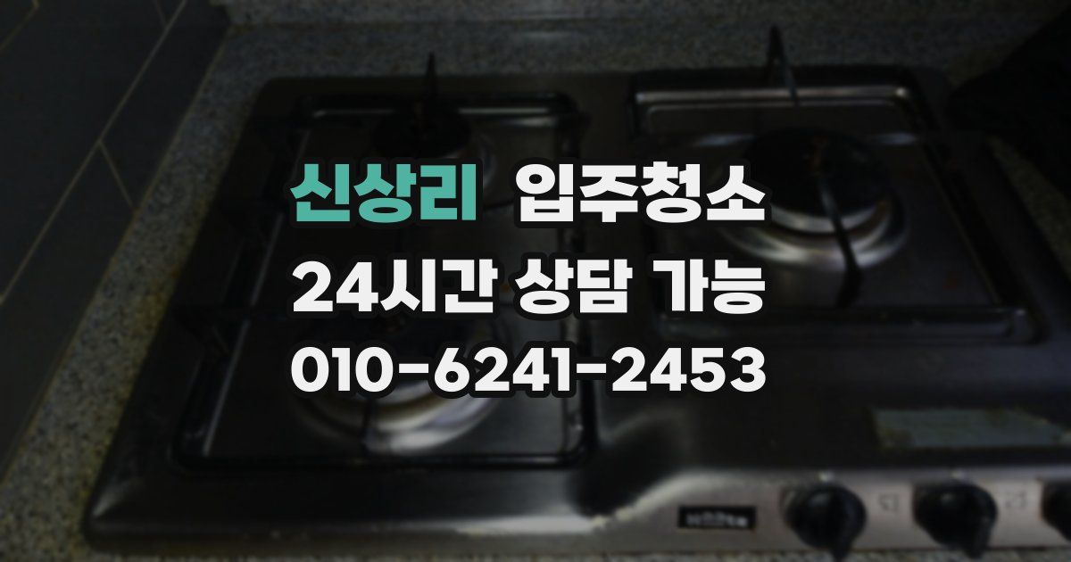 신상리 입주청소