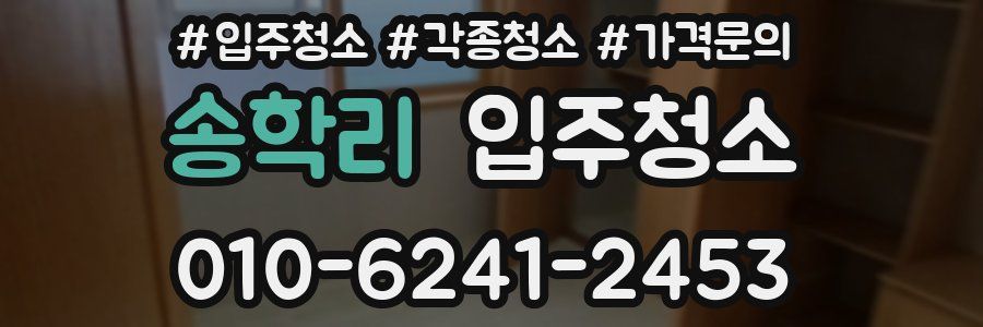 송학리 이사청소