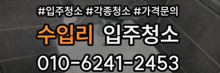 수입리 이사청소