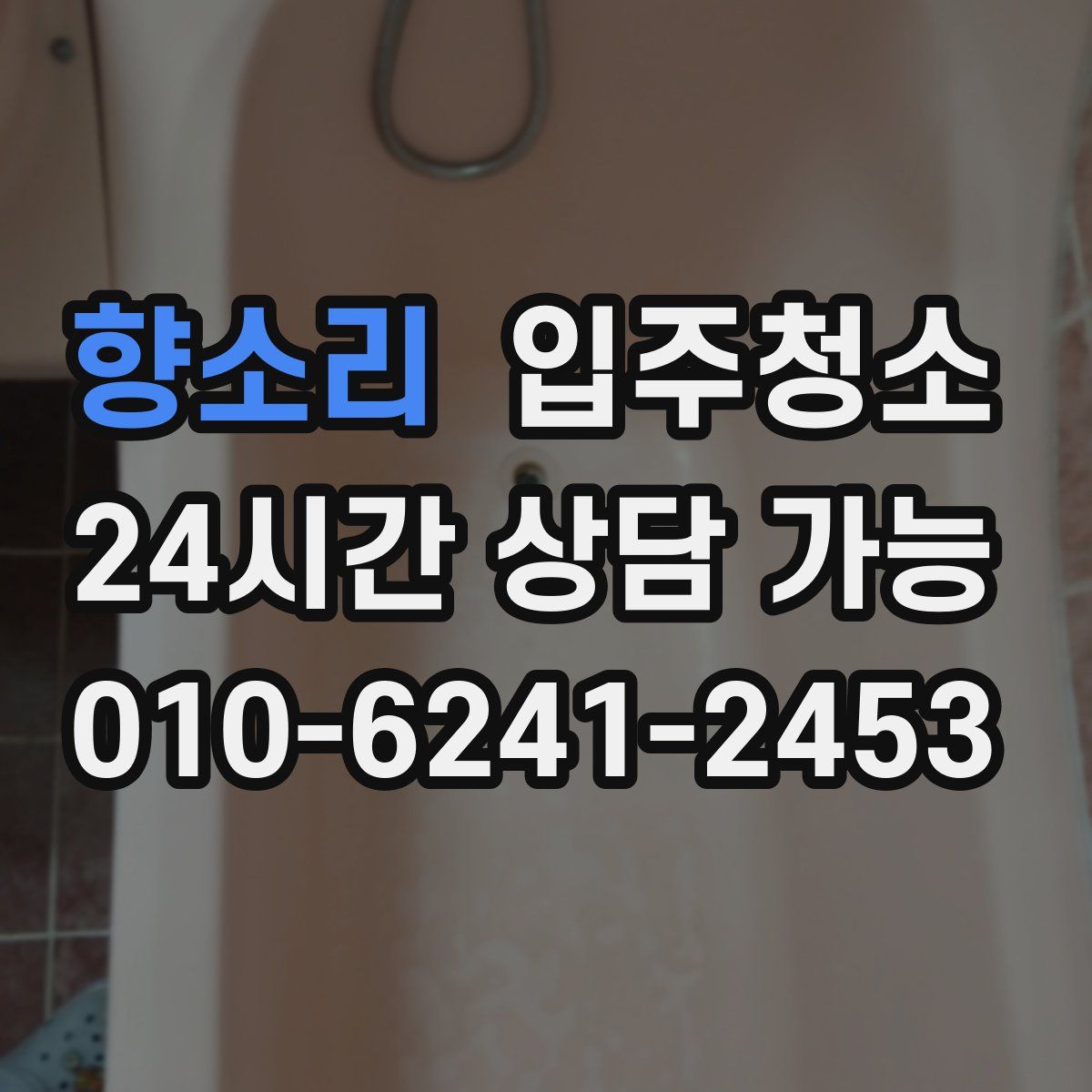향소리 원룸청소