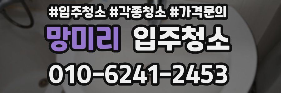 망미리 이사청소