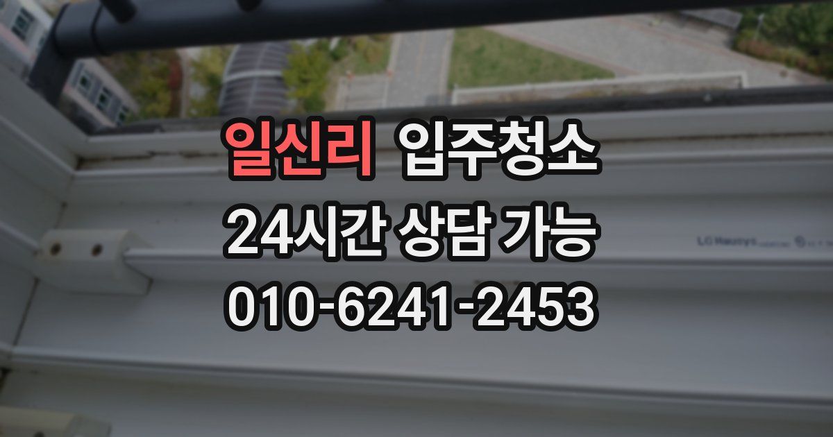 일신리 입주청소