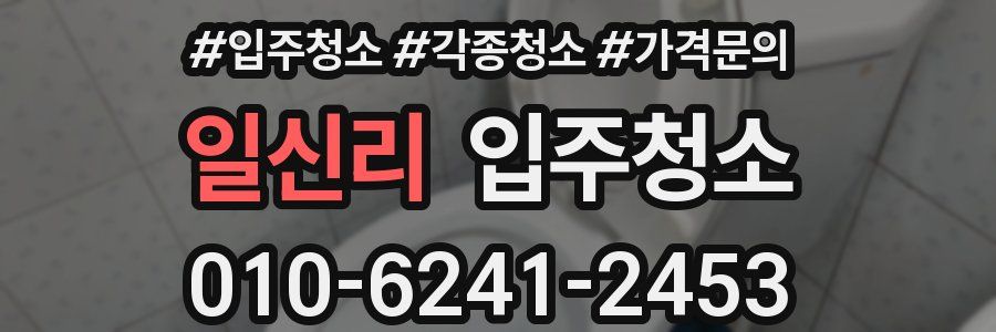 일신리 이사청소