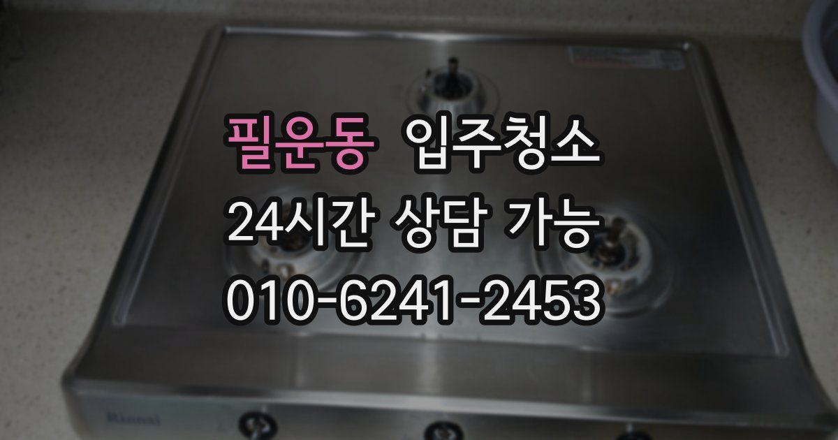 필운동 입주청소