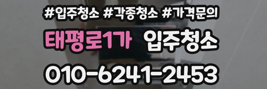 태평로1가 이사청소