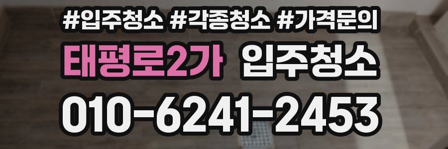 태평로2가 이사청소