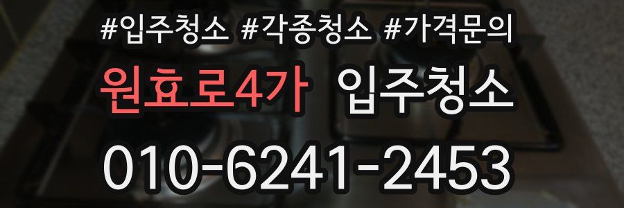 원효로4가 이사청소