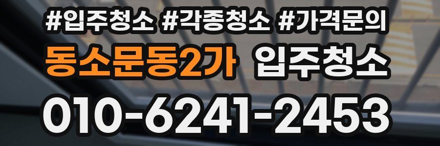 동소문동2가 이사청소