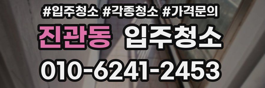 진관동 이사청소