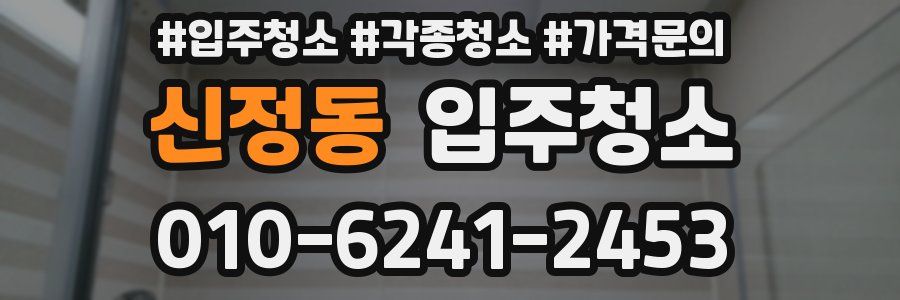 신정동 이사청소