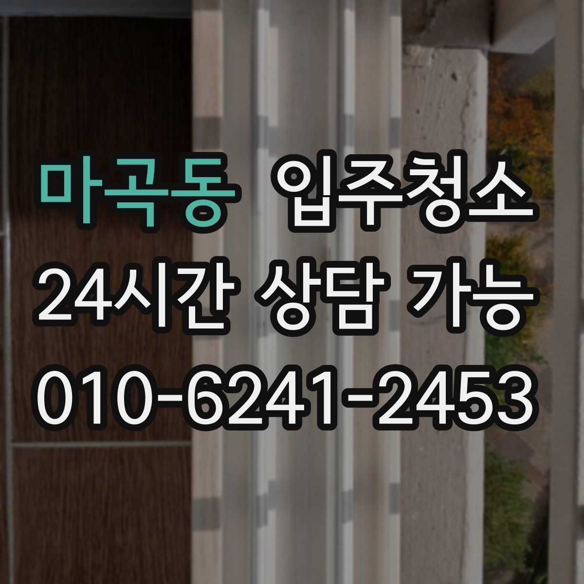 마곡동 원룸청소