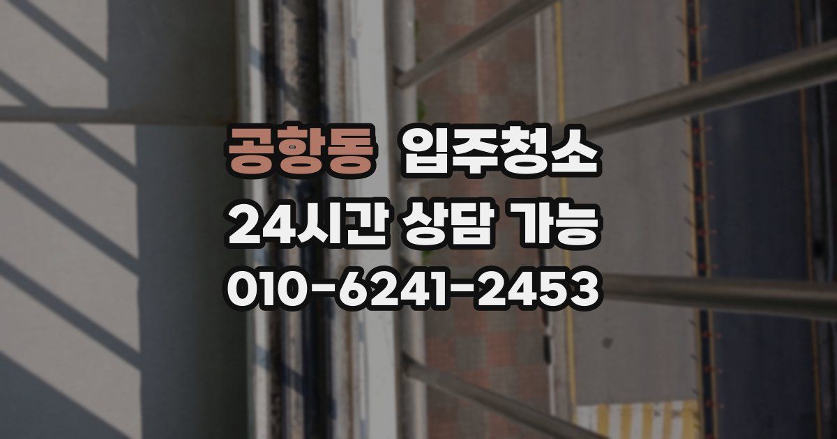 공항동 입주청소