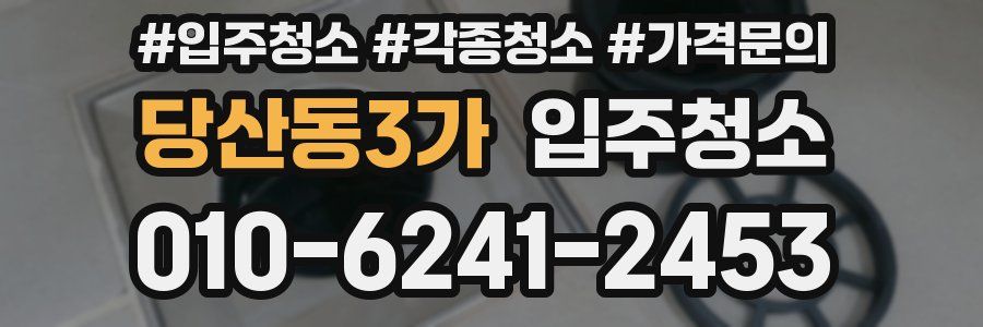 당산동3가 이사청소
