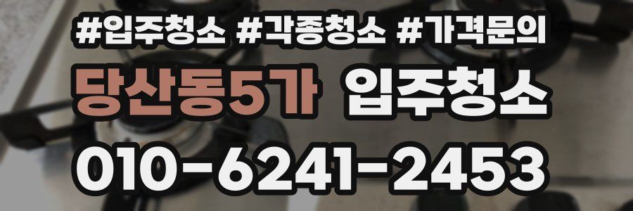 당산동5가 이사청소