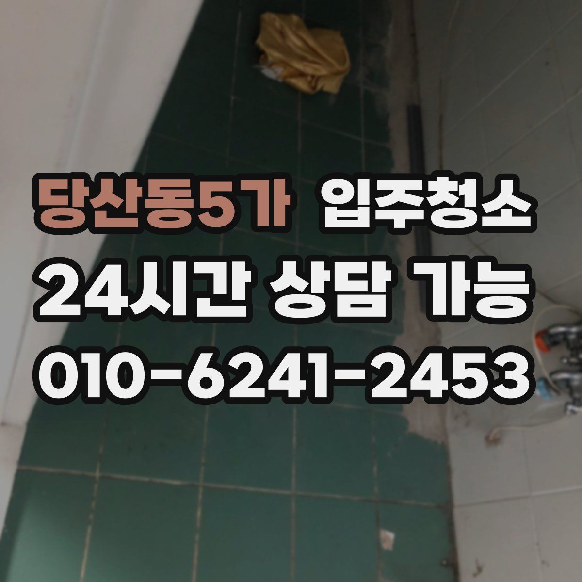 당산동5가 원룸청소