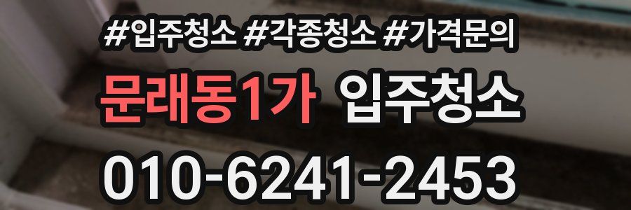 문래동1가 이사청소