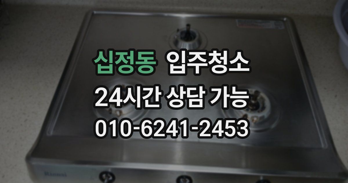 십정동 입주청소